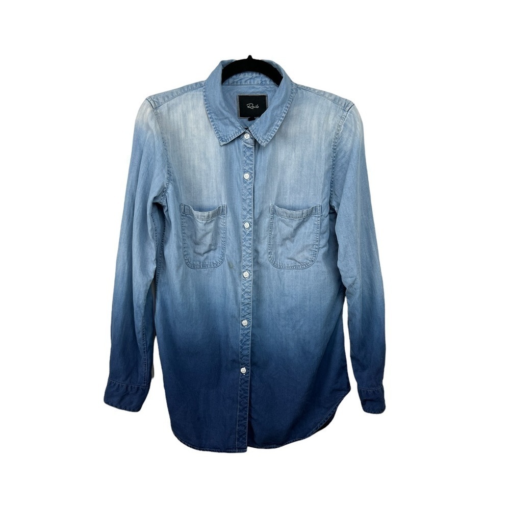 Rails Ombre Button Front Shirt